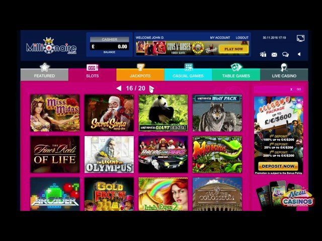 Entdecken Sie das Millioner Casino Deutschland mit Top Slots und Boni